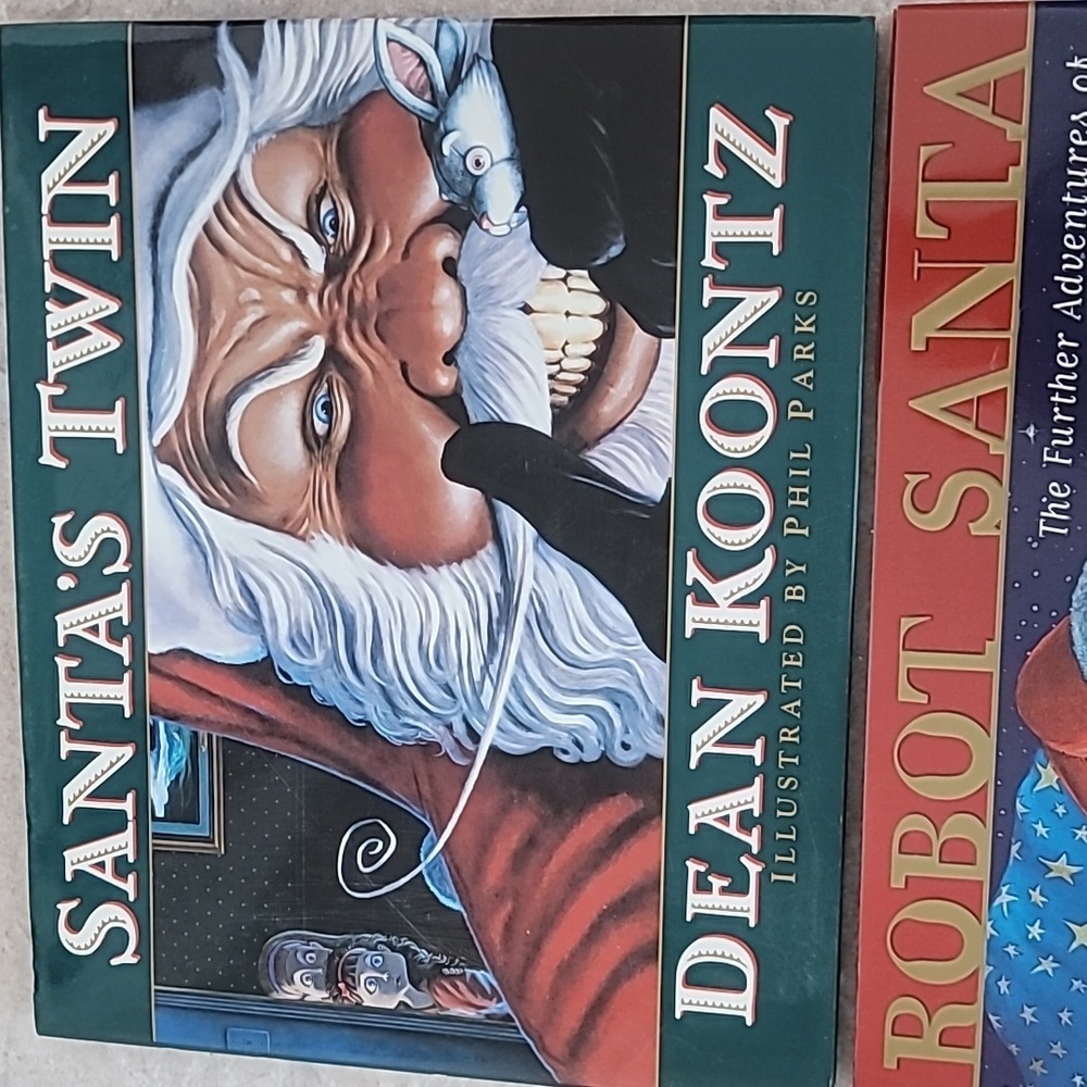 2 Dean Koontz picture books.